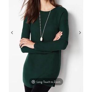 J. Jill Lakewood Merino Sweater Tunic
